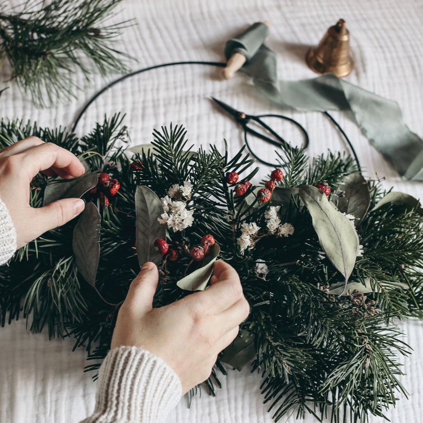December Workshop: Holiday Wreath